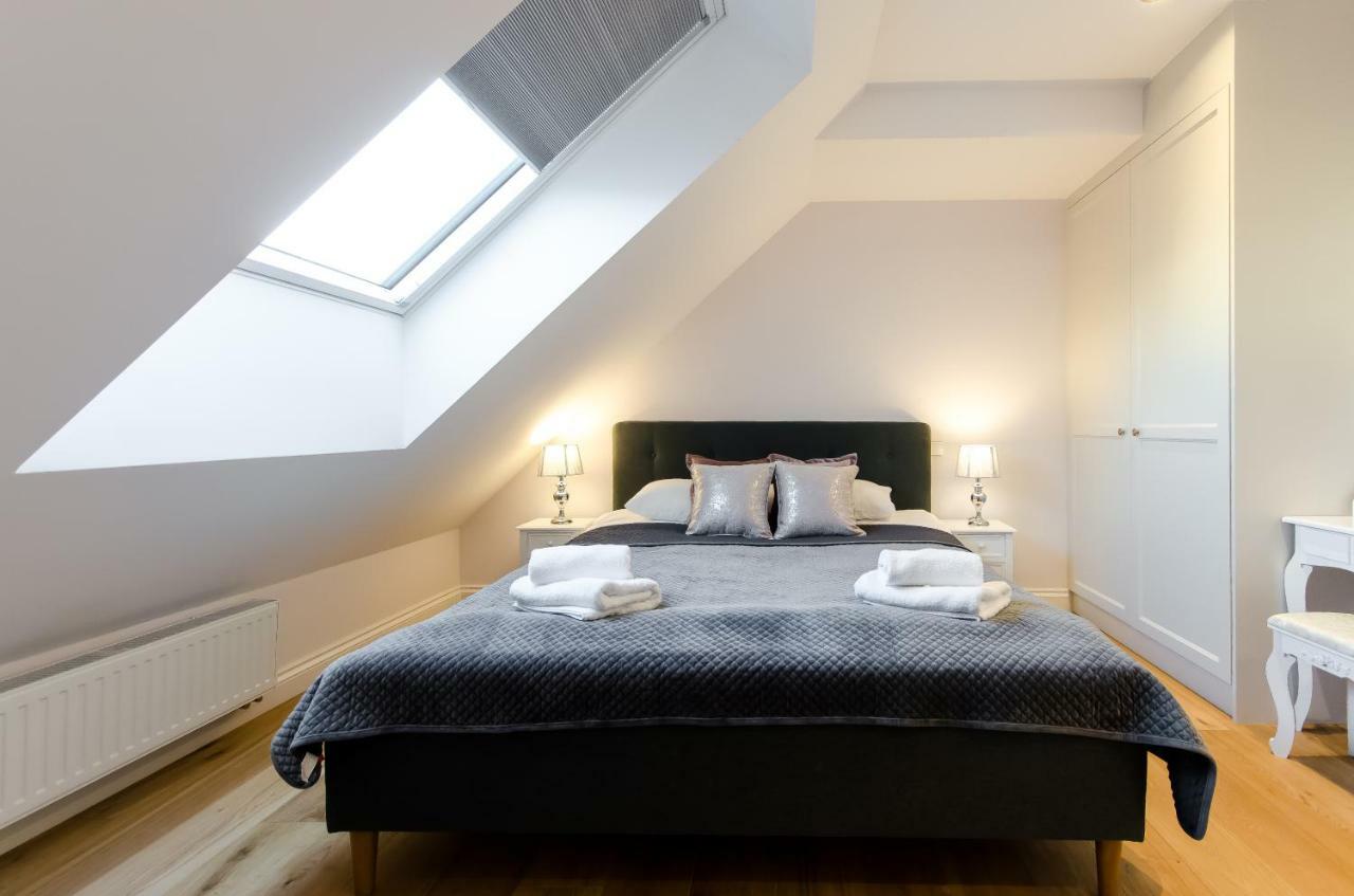Ferienwohnung Kazimierz Penthouse with private terrace Krakau Exterior foto